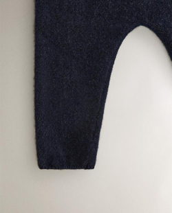 ZARA HOME ДЕТСКИЕ КАШЕМИРОВЫЕ ЛЕГИНСЫ, СИНИЙ