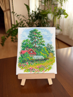 Набор для вышивания крестом Искусница "Дачная идиллия"