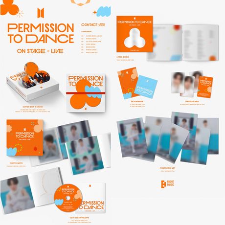 Альбом BTS - PERMISSION TO DANCE ON STAGE - LIVE