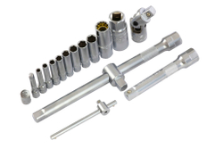 Набор инструментов, 1/4", 1/2", CrV, 120 зубьев, 78 предметов Gross