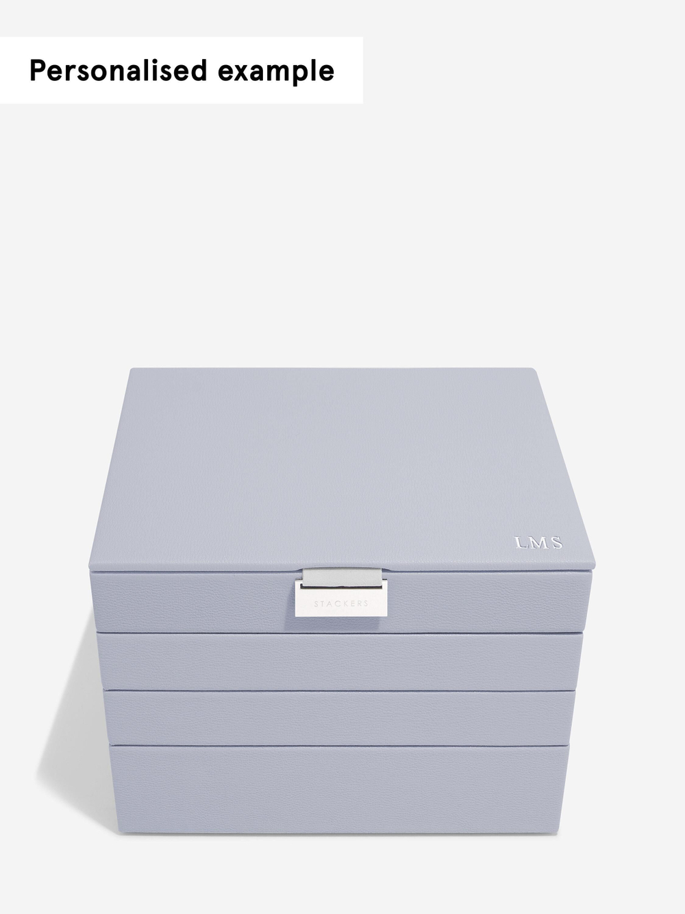 Органайзер для украшений и часов Stackers Classic Jewellery Box, 4 секции - Burgundy (Burgundy / бордовый / Burgundy / 600 / 700 / Органайзер-косметичка с крышкой)
