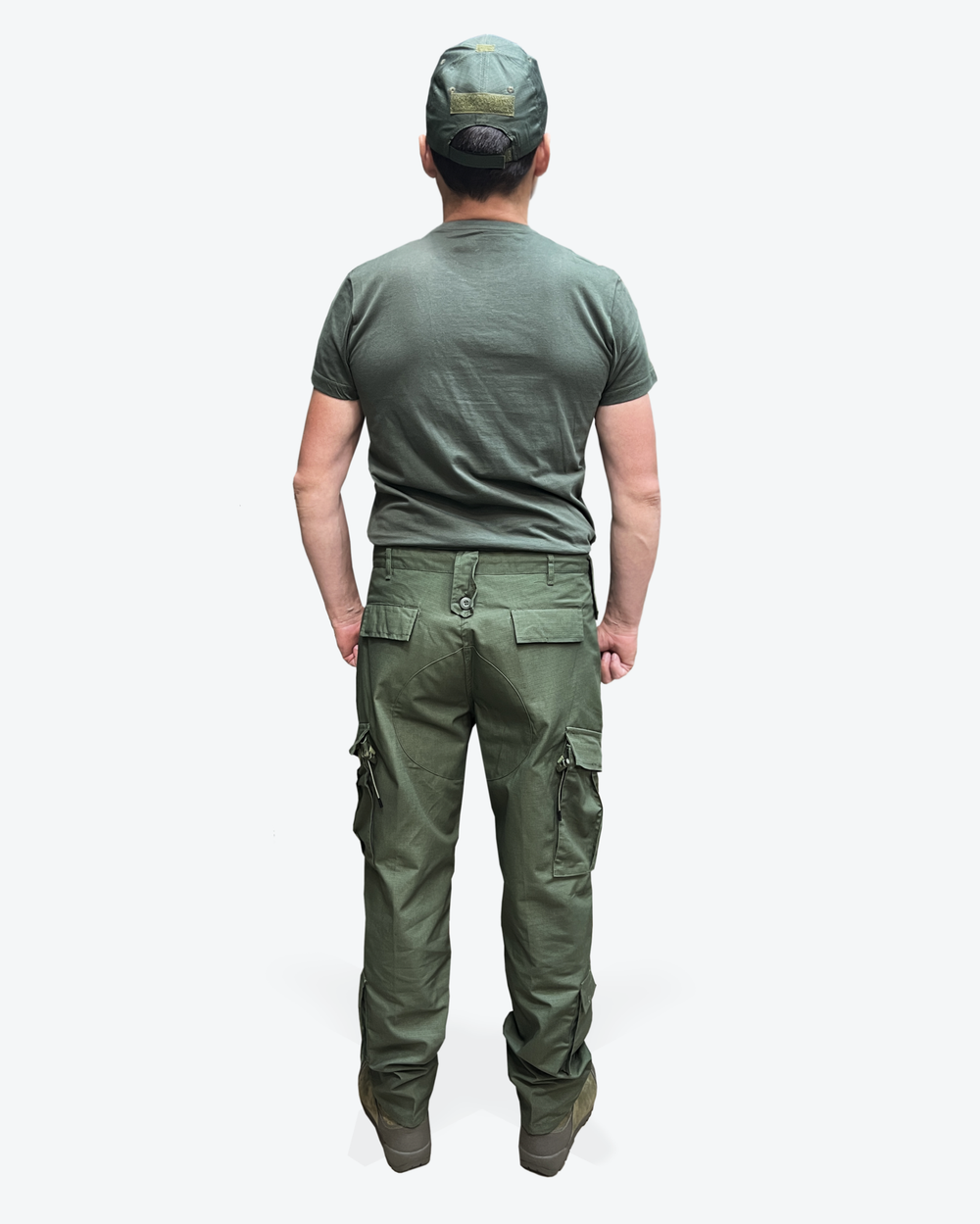 Тактический костюм ACU летний — Олива, износостойкий Rip-Stop