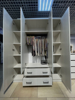 Шкаф распашной «ШК 1» Ясень Анкор светлый 160 см