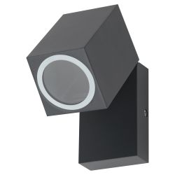 Декоративная подсветка ЭРА WL37 GR MR16/GU10, серый, для интерьера, фасадов зданий | Фасадная декоративная подсветка