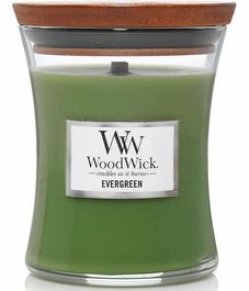 Вечнозеленая ель, ароматическая свеча, WoodWick