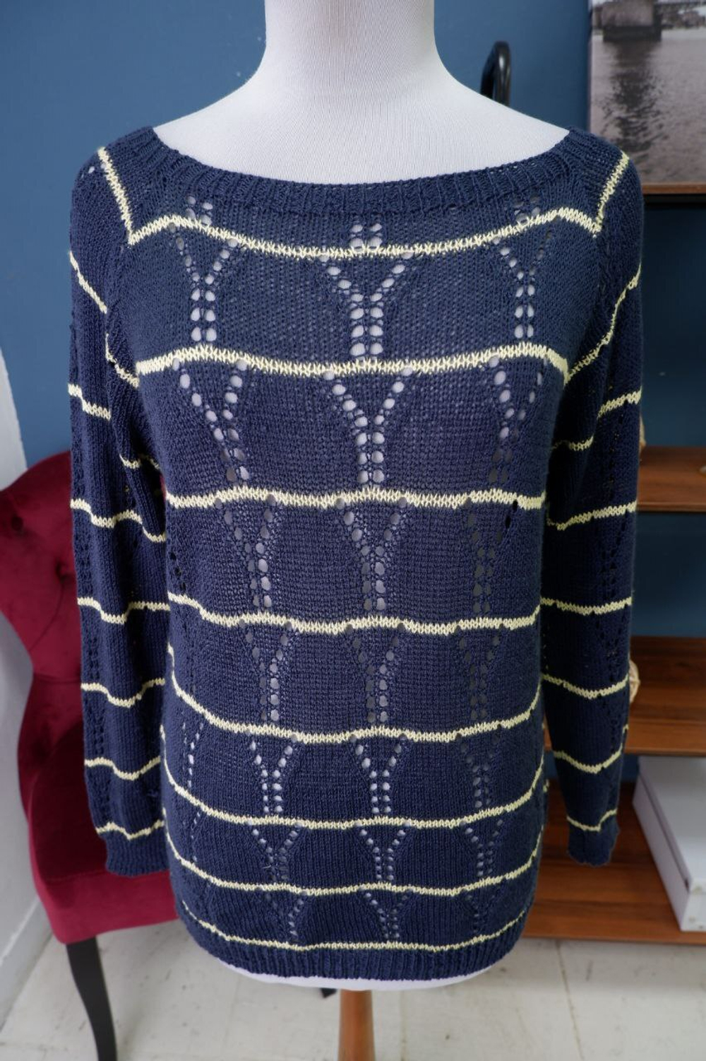 Джемпер Eddy Wood вязаный 46 размер