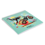 Скетчбук Апплика, формат А5, 40 листов, офсет, серия "Экстрим"