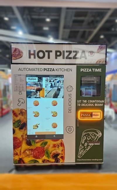 Вендинговый автомат для продажи пиццы «Hot Pizza»