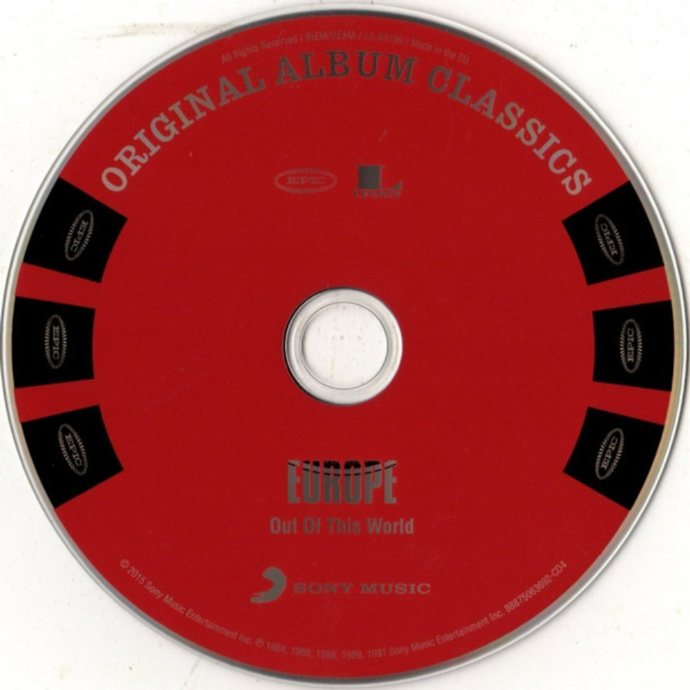 Europe / Original Album Classics (5CD)