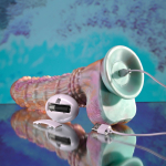 Фантазийный вибратор на присоске Fantasy - 27,6 см. (Цвет: разноцветный)