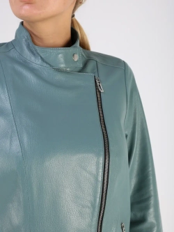 Кожаная куртка демисезонная косуха