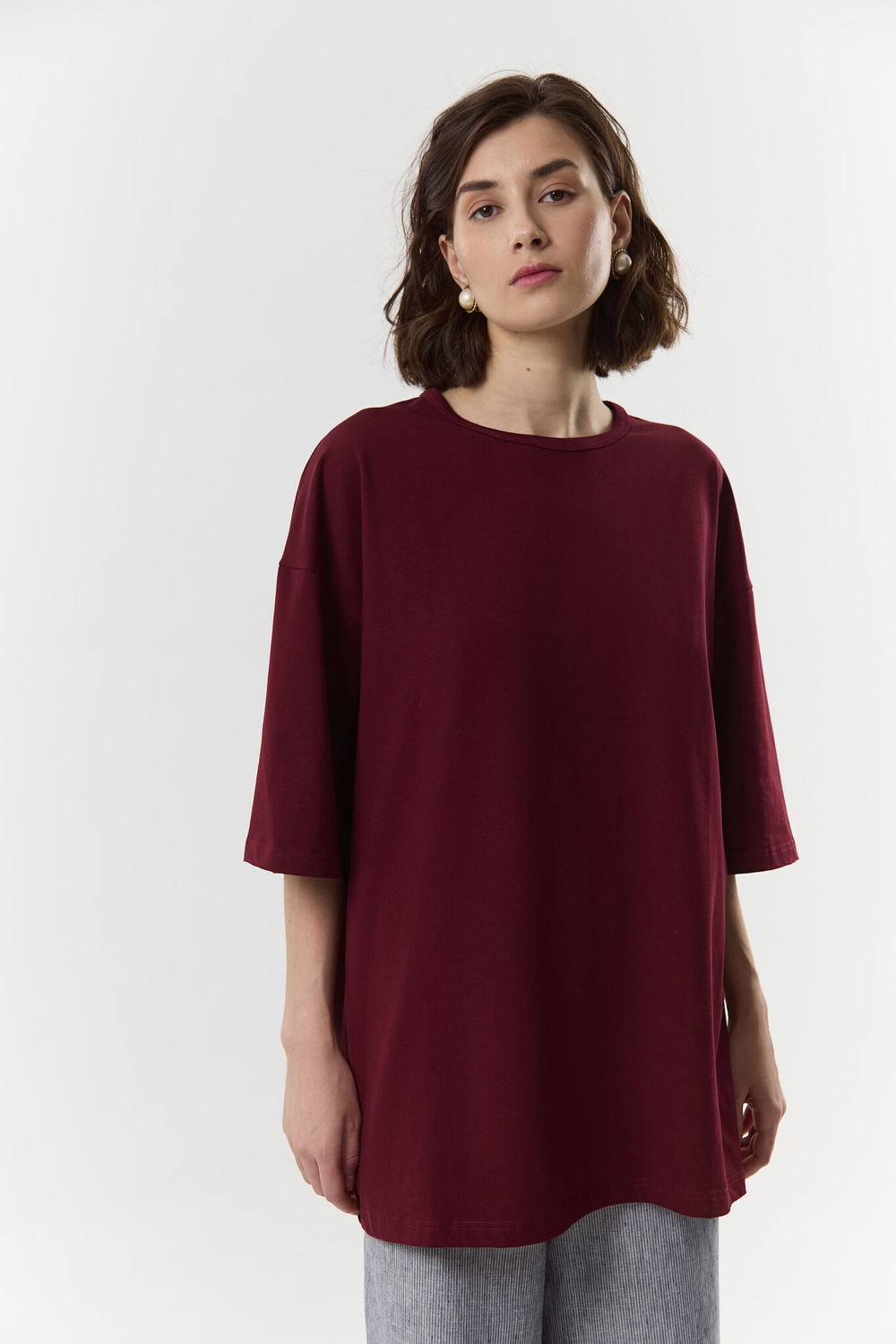 Футболка объемного кроя