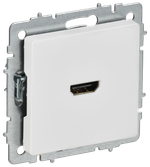 BRITE Розетка HDMI РHDMI-0-БрАБ арктический белый IEK