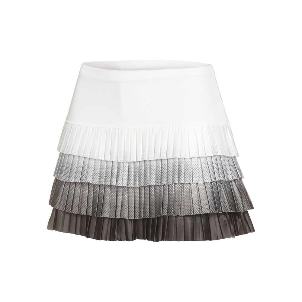 Женская теннисная юбка Lucky in Love Ultra Wave Pleated Skirt Women - White, Grey