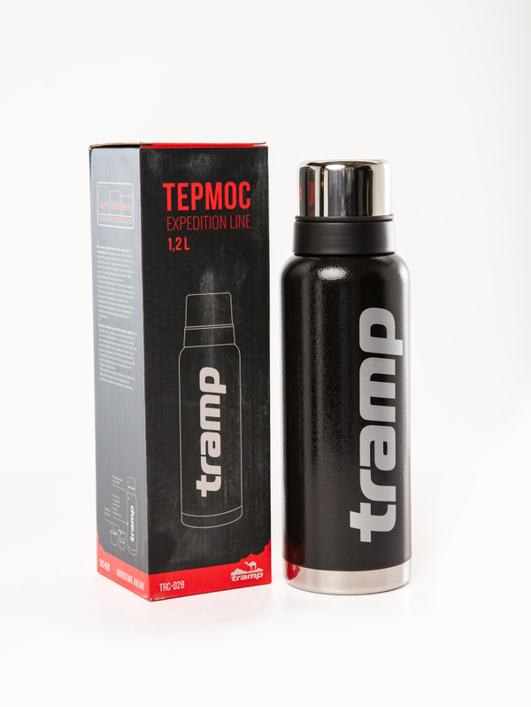 Термос 1.2л TRC-028 TRAMP(Черный)
