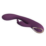 Фиолетовый вибратор-кролик 15,8см со стимулятором клитора Pretty Love Emma Vibrator BW-500100