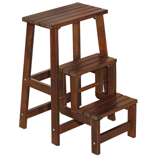 Табурет-стремянка Массив Орех (Лак) Элегия