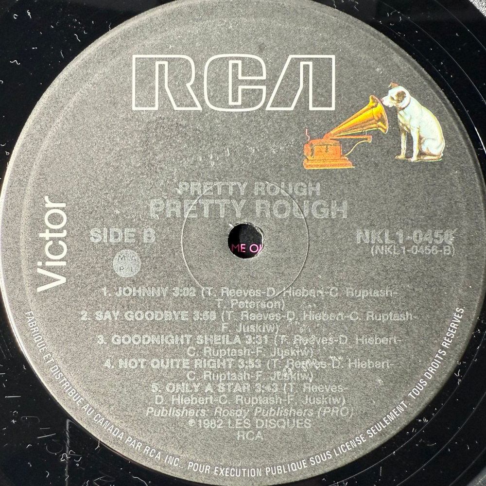 Pretty Rough ‎– Pretty Rough (Канада 1982г.)