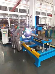 Автоматическая установка для приварки отводов к трубам, INTEGRAL