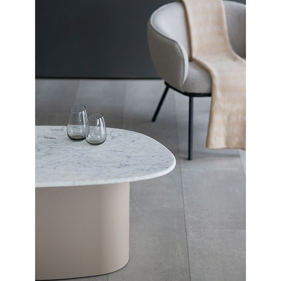 Столик журнальный mojo, 90х62 см, бежевый