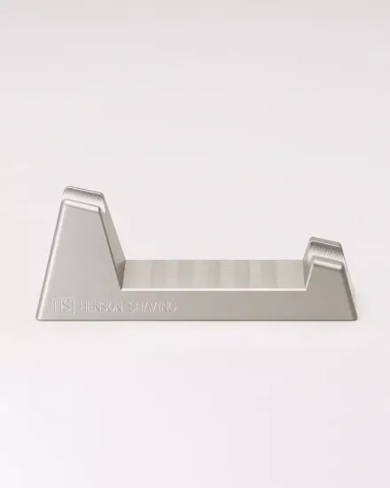 Подставка для бритвы Henson Shaving, серебристая
