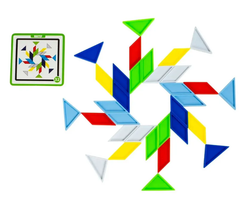 Детская логическая настольная игра Арабеска-пазл Bondibon