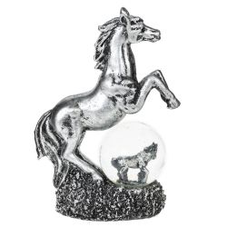 GAEM Фигурка декор в стекл шаре "Лошадь", L10 W5 H14 см, 2в.