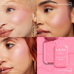 NYX Professional Makeup Buttermelt Blush - пудрово-розовый, 5 g