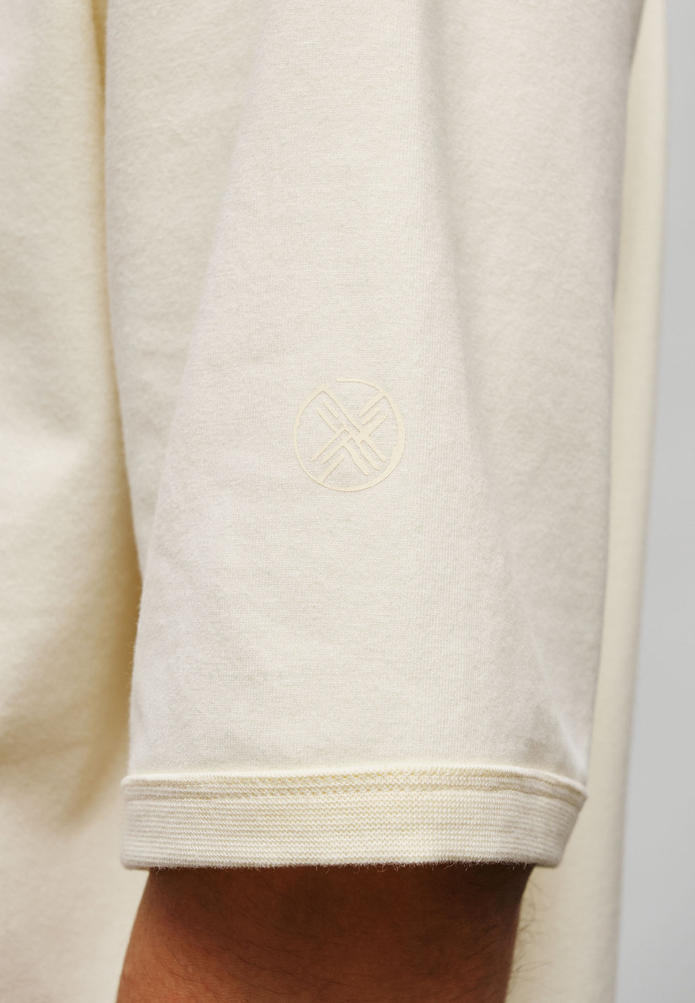 Футболка оверсайз SHANYRAQ CREAM WHITE