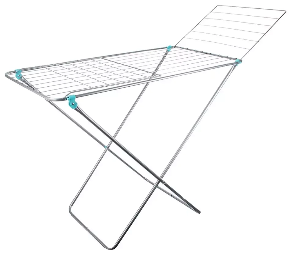 Сушилка для белья напольная складная СЕРАЯ 18 м арт. СБП1/С NIKA