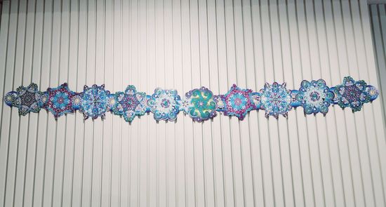 Гирлянда горизонтальная С новым годом! Размер: 0,15х 2,66м