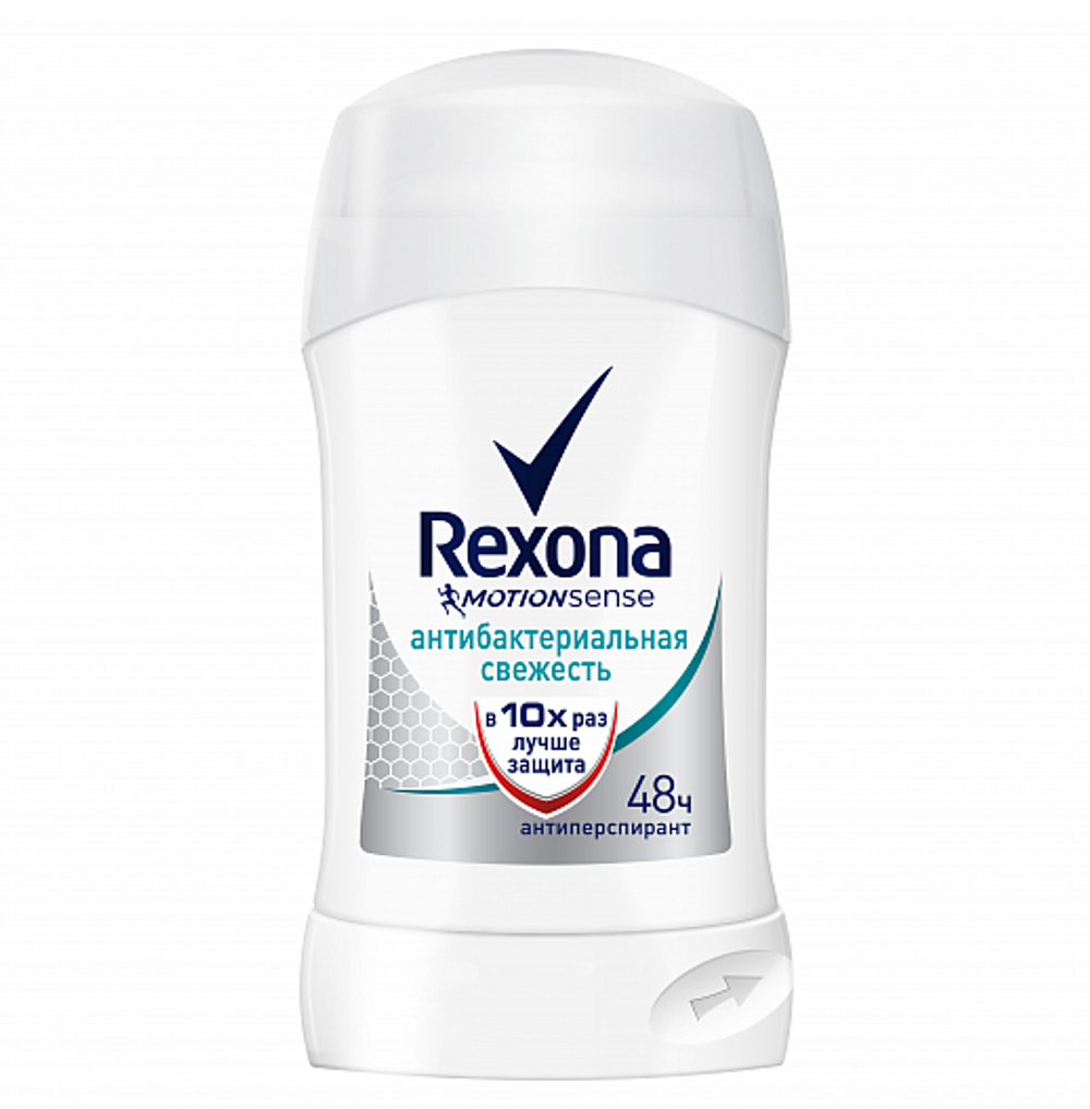 Rexona Дезодорант-антиперспирант стик Антибактериальная свежесть, 40 мл