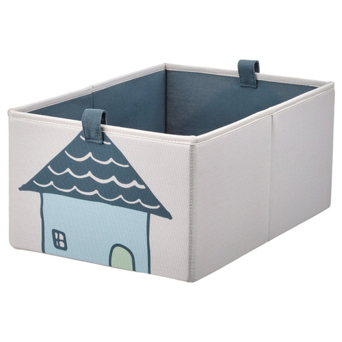 Коробка IKEA BARNDROM (БАРНДРЁМ), Бежевый, 26x37x17 см