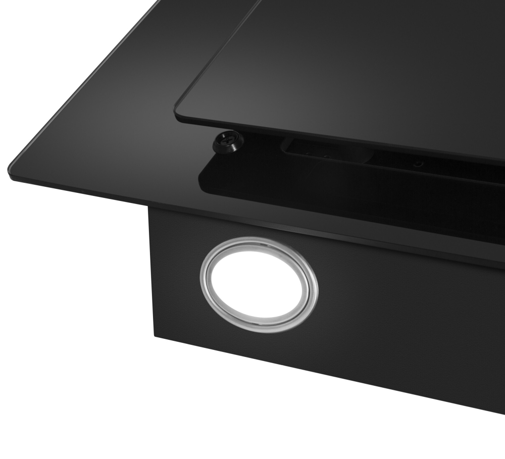 Наклонная пристенная вытяжка Meferi AIRBOX60BK POWER фото 8