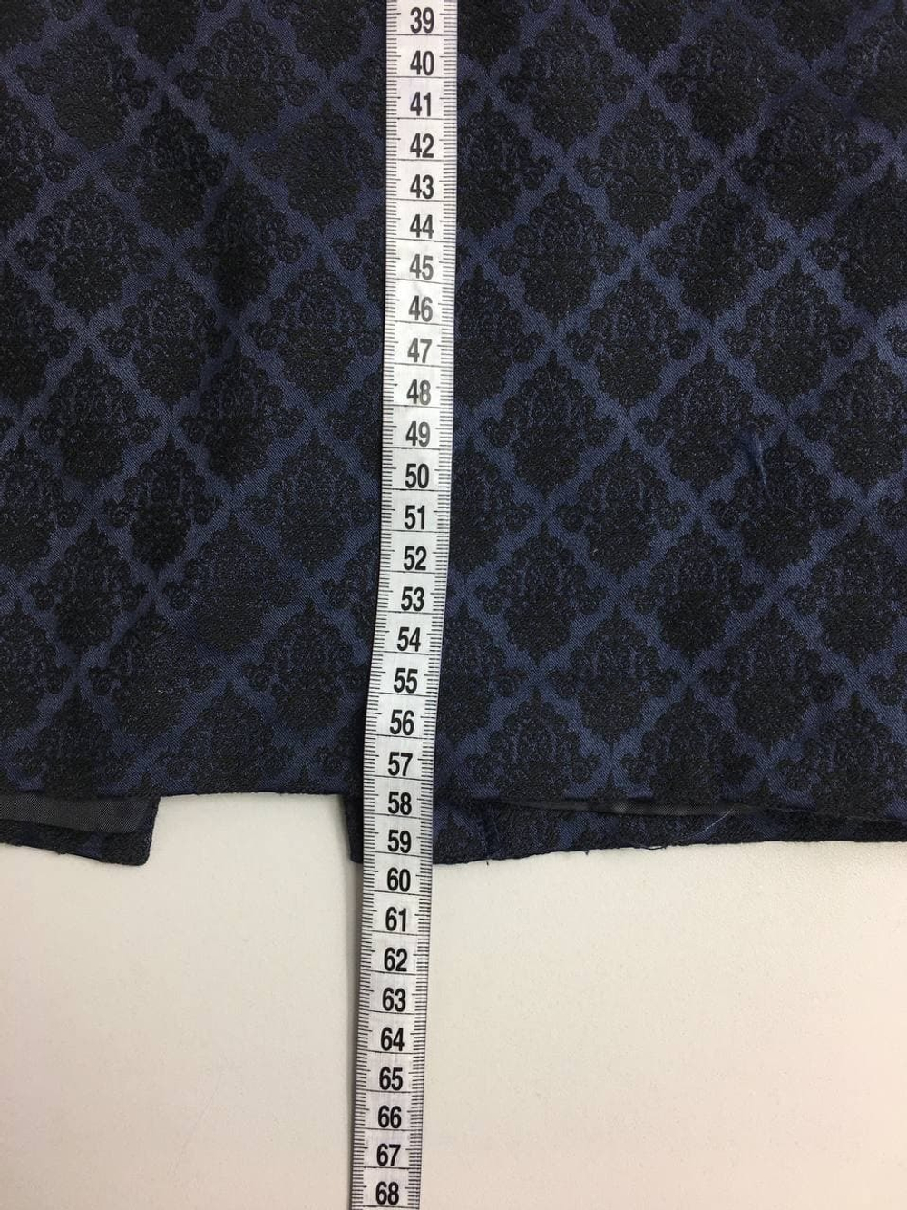 Юбка прямая темно-синяя 42 размер