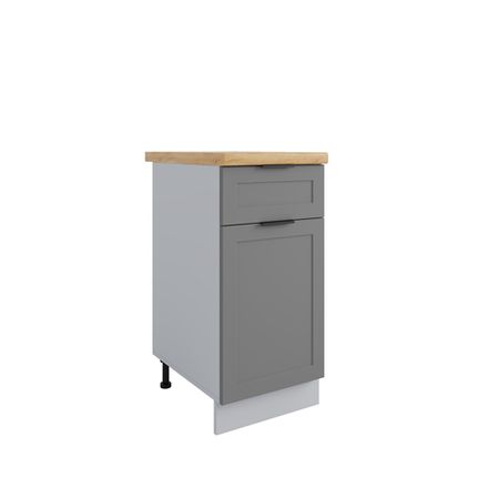 Кухня Модуль С1ЯШ 400 Норма Перо Смоки