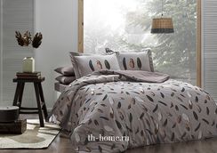 Постельное белье GALA бежевый вафельная ткань deluxe TIVOLYO HOME Турция