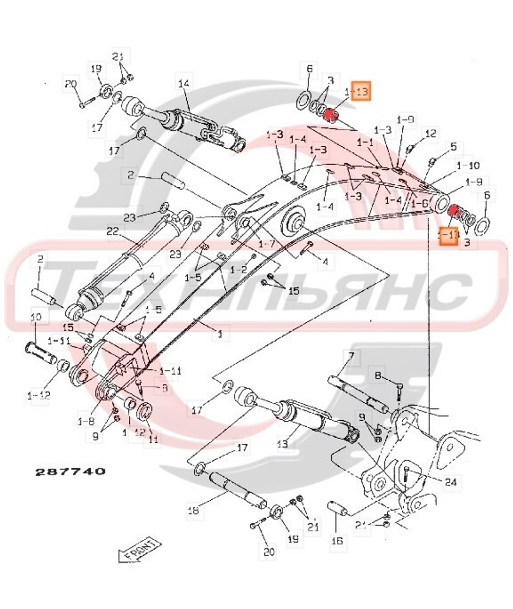 Втулка JSV0336