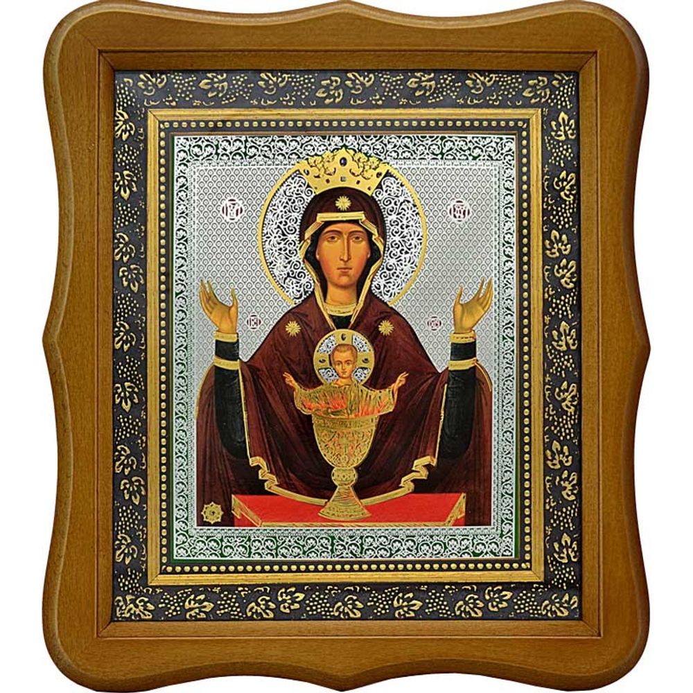 Неупиваемая чаша. Копия иконы Божьей Матери Высоцкого мужского монастыря.