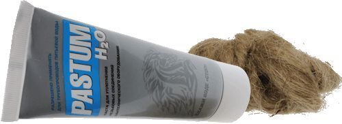 Комплект Уплотнительная паста 25гр PASTUM H2O вода +лен