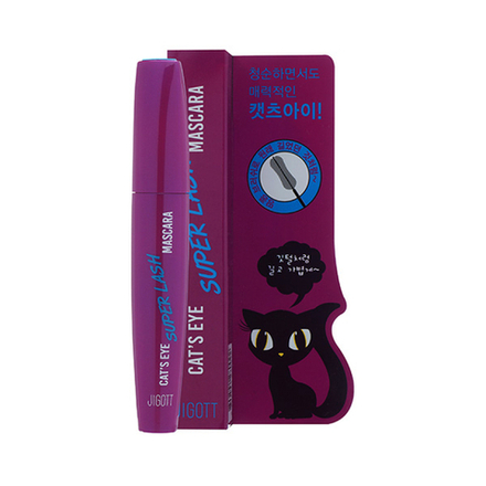 JIGOTT Cat`s Eye Super Lash Mascara Тушь для ресниц удлиняющая 12г