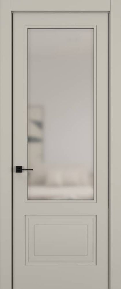 Дверь 021V FREEDOM Матовый Серый шелк