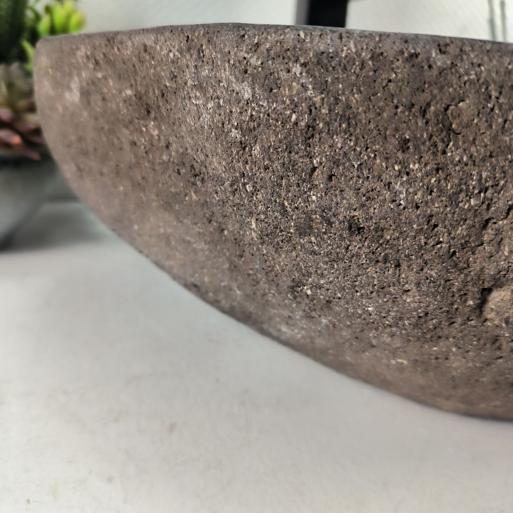 Раковина из речного камня RS-65111 49*40*15 0857