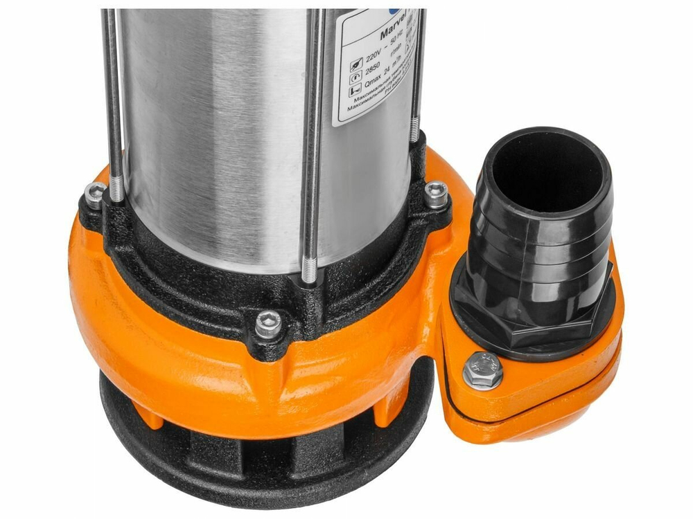 Насос погружной фекальный MARVEL 7000 A&P 750 Вт, 24000 л/ч, 15,6 м (AP02A01)