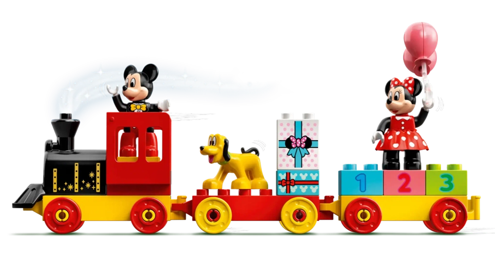 Конструктор LEGO Duplo 10941 Disney Праздничный поезд Микки и Минни