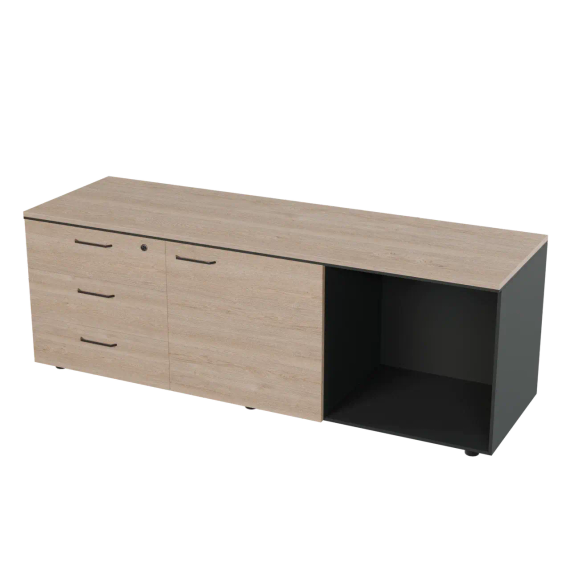 Тумба опорная левая Prego office 1600х500х560 ПОТО-Л