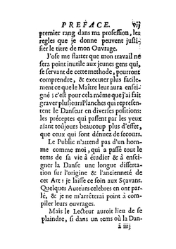 Le Maître a danser. qui enseigne la maniere de faire tous les differens pas de danse dans toute la regularité de l'art, & de conduire les bras à chaque pas | Pierre Rameau