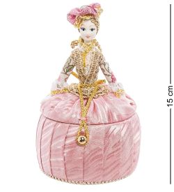 Народные промыслы RK-732/ 5 Кукла-шкатулка «Дама в вечернем платье»