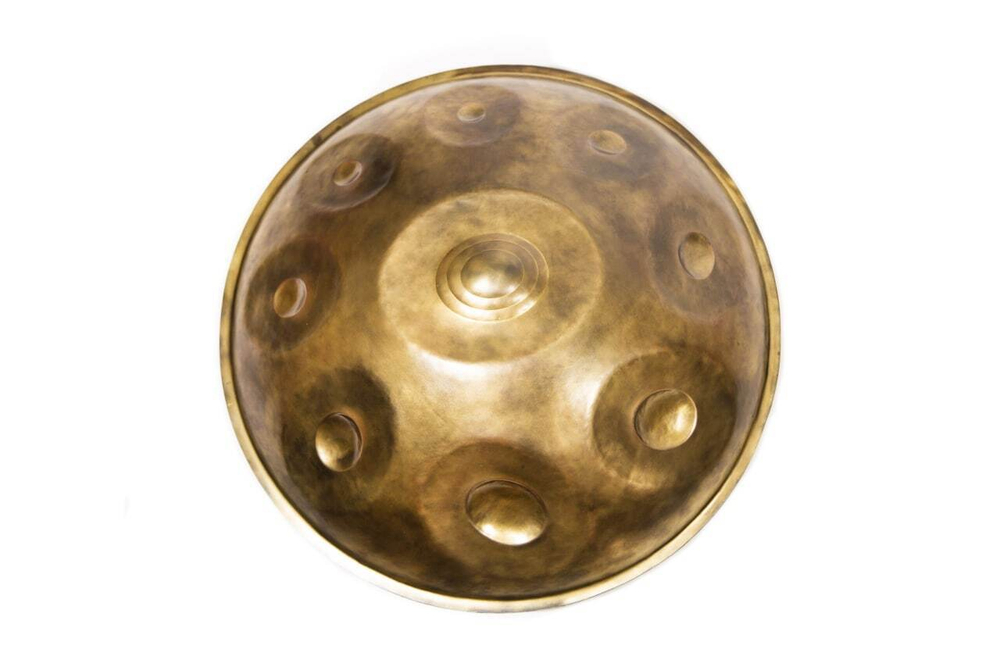Глюкофон 53см, 9 мембран, ре-минор, Kosmosky KSY.Handpan-9