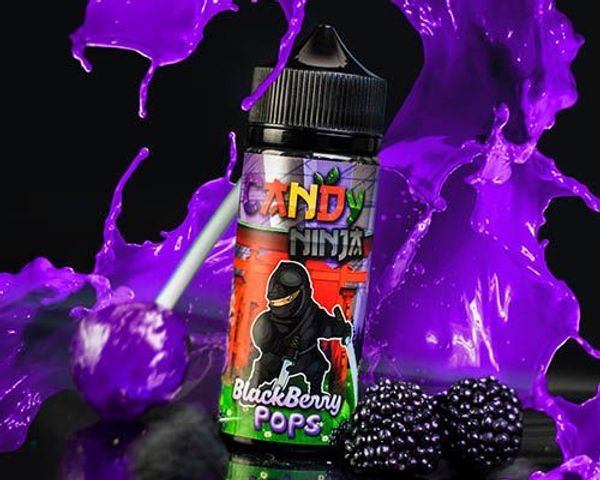 Купить Жидкость CANDY NINJA - Blackberry Pops 120мл